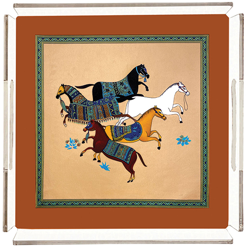 PLEKSİ TEPSİ 25X25 CM